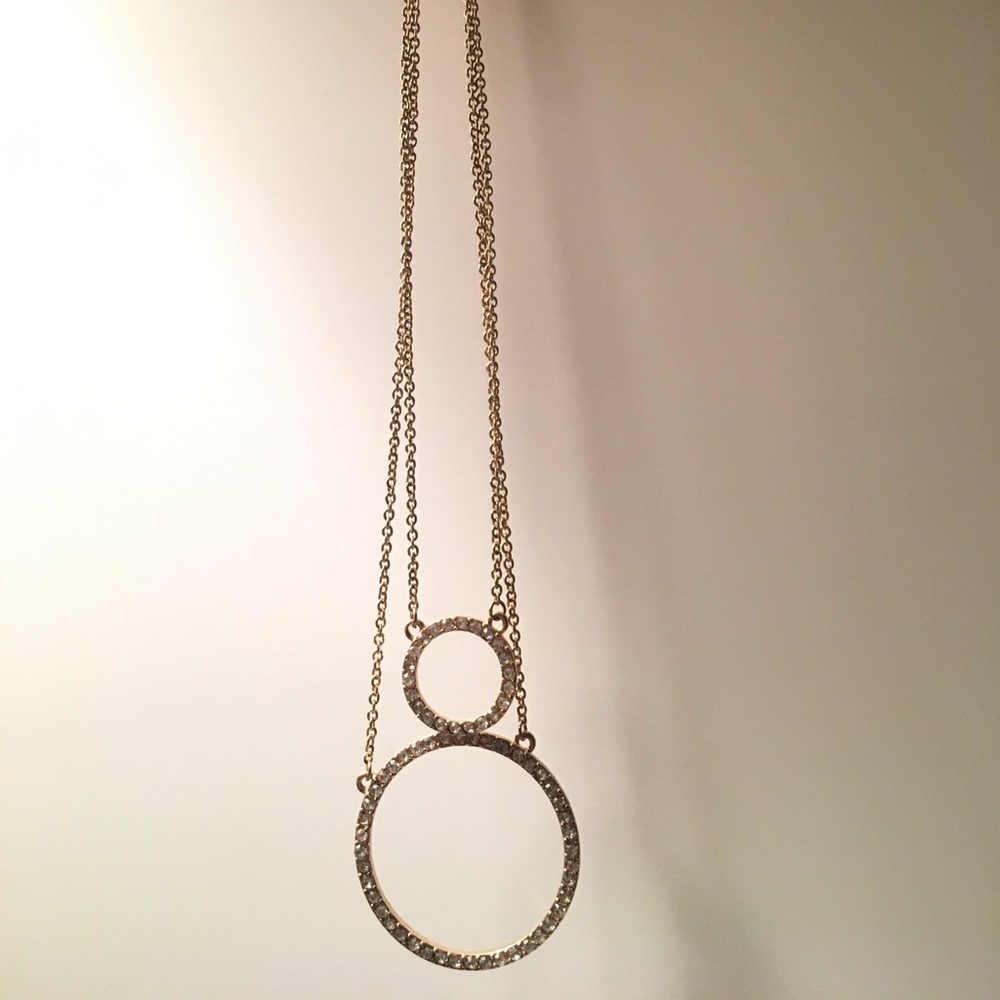 Gold Circle Necklace